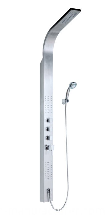 Steel Shower Panel with Thermostatic Faucet (YP-056)